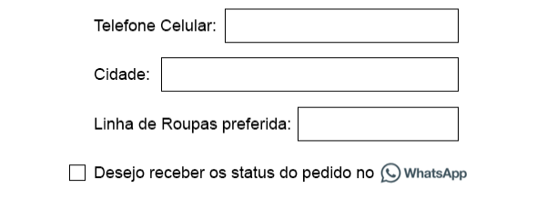 exemplo formulário opt-in